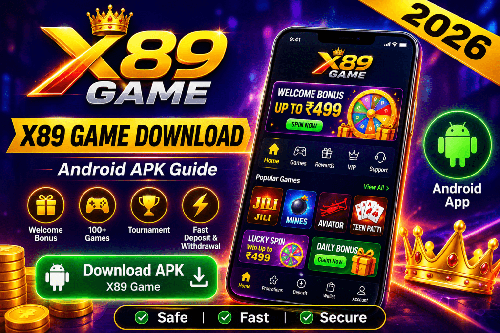 X89 Game APK installation screen on Android